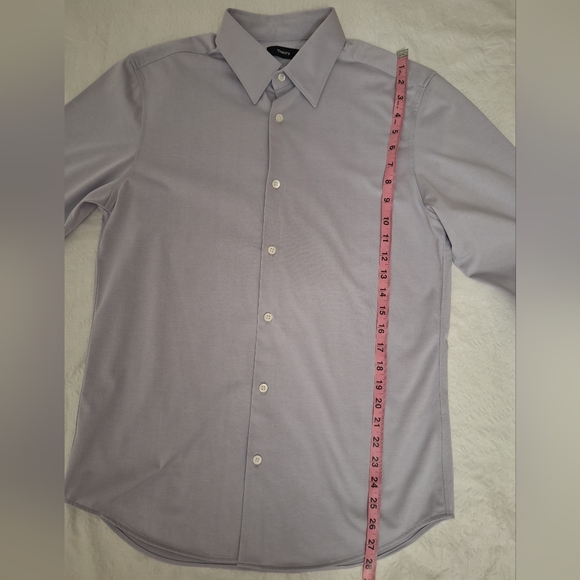 NWT THEORY Lavender Men's Dress Shirt - Picture 3 of 8